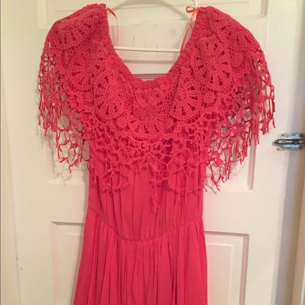 Off the shoulder summer dress